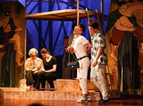 Image: Stage artists long for theatres to reopen