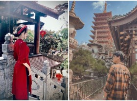 Image: The beautiful temples in the Central Highlands that people invite each other to check-in