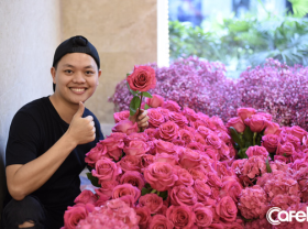 Image: The first Vietnamese to join the American Design Association, earning billions of dong/month thanks to flowers