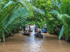 Image: Thoi Son islet is a paradise in the garden of the Tien Giang river