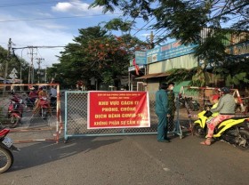 Image: Thu Duc City locks down two wards with nearly 80,000 residents