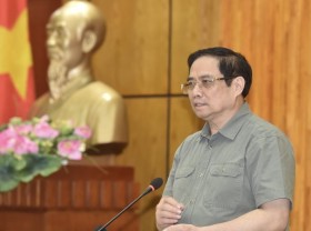 Image: PM asks Tay Ninh strengthen COVID-19 prevention, control