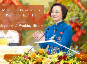 Image: Vietnam Minister of Home Affairs Pham Thi Thanh Tra Biography Working History