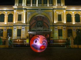 Image: Social distancing photography project uses Saigon’s emblematic architecture to spread hope