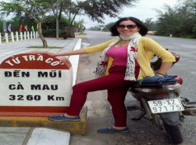 Image: Grandmother Backpacker Travels 3 Times Across Vietnam by Motorbike