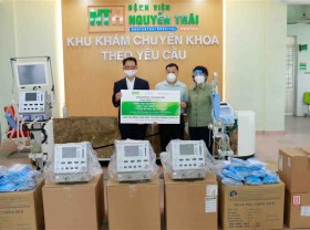 Image: VCF provides medical equipment for Covid treatment hospitals