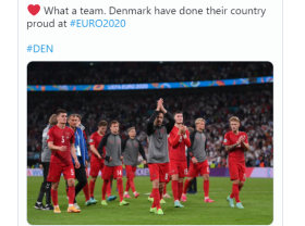 Image: EURO 2020 TODAY July 8 England 2 1 Denmark Kane steers England to the final