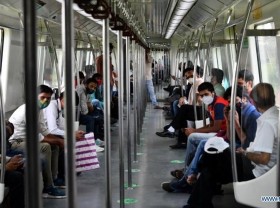 Image: Indian capital allows further relaxation of COVID-19 restrictions