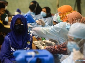 Image: Indonesia reports 51,952 newly-confirmed COVID-19 cases, 1,092 new deaths