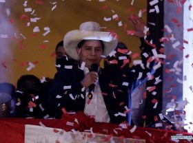Image: Pedro Castillo sworn in as Peru's new president