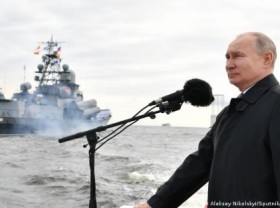 Image: Putin says Russian Navy can Carry Out Unpreventable Strike If Needed