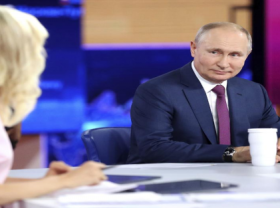 Image: Russian President Vladimir Putin US and UK are involved in Black Sea provocation