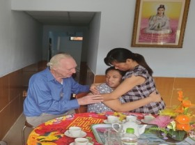 Image: American Veteran Promises to Continue Supporting Agent Orange Victims