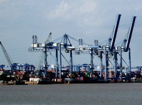Image: Cat Lai Port seeks to clear huge container backlog