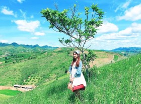 Image: Check-in live virtual in the green and beautiful Red Star grassland