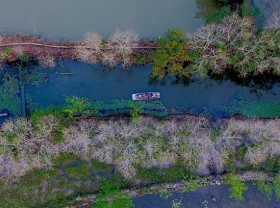 Image: Come to Thanh Hoa to see the beautiful Au Vinh An stream like a historical movie in the fall