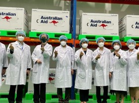 Image: First Shipment Of Vaccine Doses From Australia Arrive In Vietnam