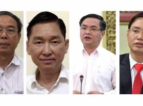 Image: Four ex-leaders of Hanoi, HCMC expelled from Party