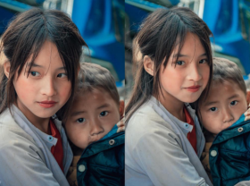 Image: Ha Giang girl “causes a fever” in the online community because of her rustic beauty