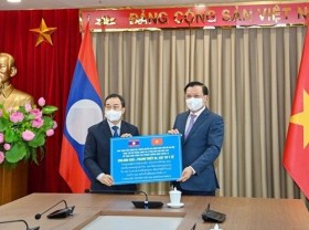 Image: Capital cities of Vietnam, Laos foster multi-faceted cooperation