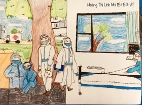 Image: Painting and writing contest for child patients launched