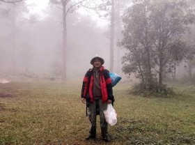 Image: The 62-year-old man moved to the mountains to live to avoid the Covid-19 epidemic
