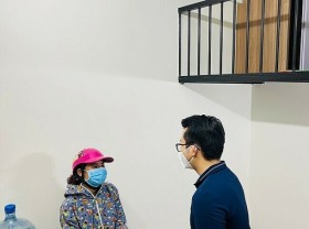 Image: 0 dong apartment for people stuck during the epidemic season