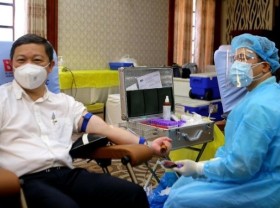 Image: Blood donation campaign launched in Ho Chi Minh City amidst shortages due to COVID-19