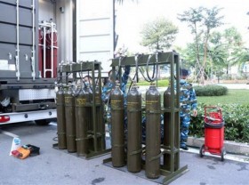 Image: Vietnam News Today August 25 Military Forces Set Up Mobile Oxygen Production Stations in HCMC