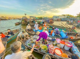 Image: Cai Rang floating Market Listed a world s Must visit Destinations