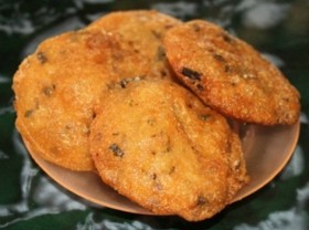 Image: Fried duck meat cake: A specialty of Cao Bang