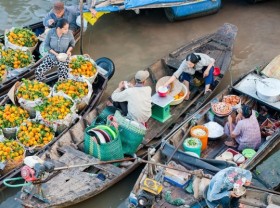 Image: Rough Guides Cai Rang Floating Market Voted Among World s Destinations