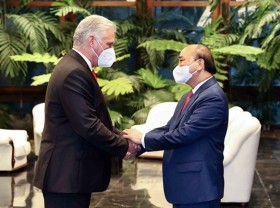Image: Cuba never feels alone thanks to solidarity with Vietnam: Top leader