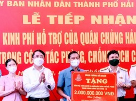 Image: More support for Hai Phong in COVID-19 fight