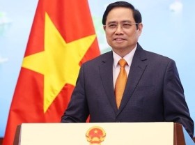 Image: Remarks by Prime Minister Pham Minh Chinh at 2021 Global Trade in Services Summit