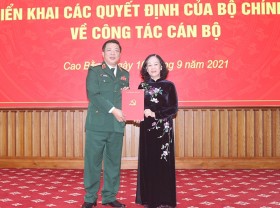 Image: Tran Hong Minh assigned as Secretary of Cao Bang Provincial Party Committee
