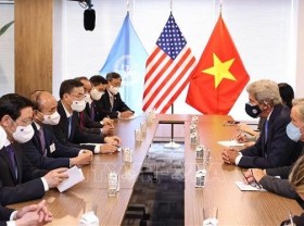 Image: UNGA 76: President meets heads of state, WB President in New York