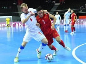 Image: Vietnam to play Russia in Round of 16 at Futsal World Cup
