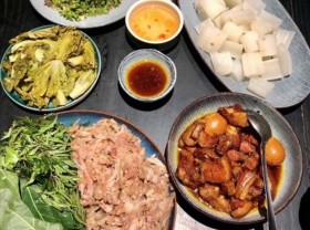 Image: Nam Dinh: Famous for only dipping boiling water once, the inside is still red, the vegetables are sweet and delicious.