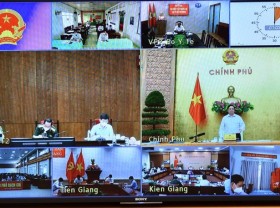 Image: Kien Giang, Tien Giang must contain COVID-19 by September 30: PM