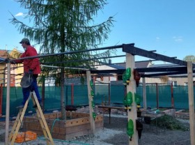 Image: Vietnamese fruit and vegetable garden in Europe