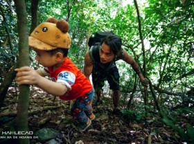 Image: The Trekking Two Year Old of Cat Ba Island
