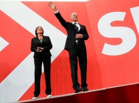 Image: German SPD seeks allies to replace Merkel-led coalition