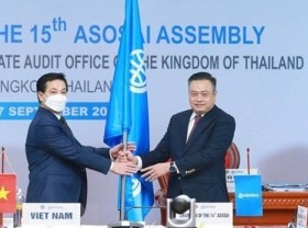 Image: Thailand takes over ASOSAI chairmanship for 2021-2024