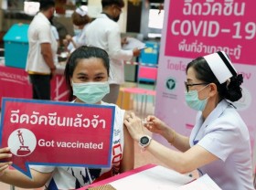 Image: Thailand to try alternative COVID-19 vaccination method