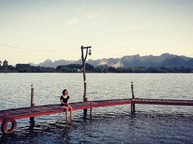 Image: Yen Thang Lake – a clear fairy in the mountains of Ninh Binh