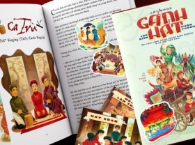 Image: Bilingual art book features Vietnamese folk arts, festivals