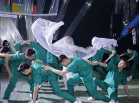 Image: New dance performance to thank COVID-19 fighters