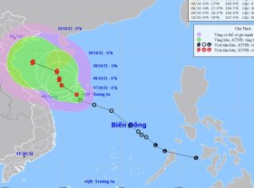 Image: Central provinces brace for heavy rain with approaching tropical depression