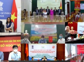 Image: India signs MoU for quick impact projects with eight Vietnamese provinces